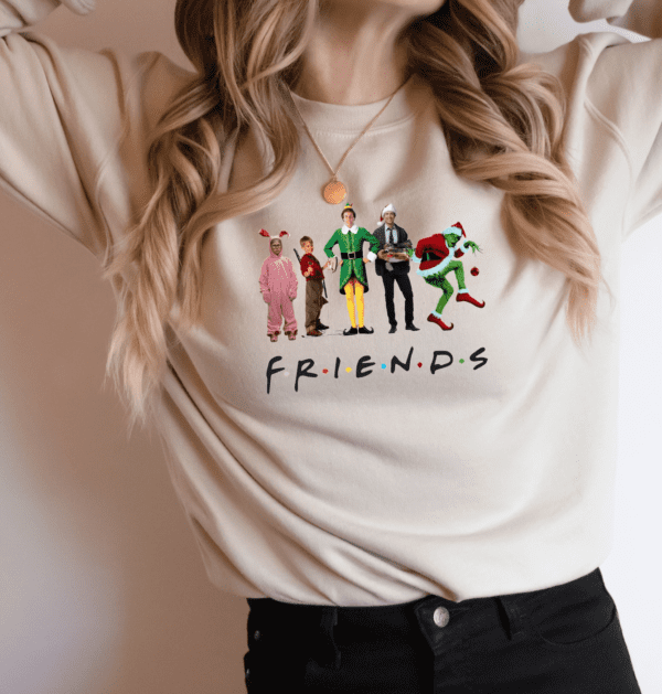 Friends Christmas Sweater - Image 2